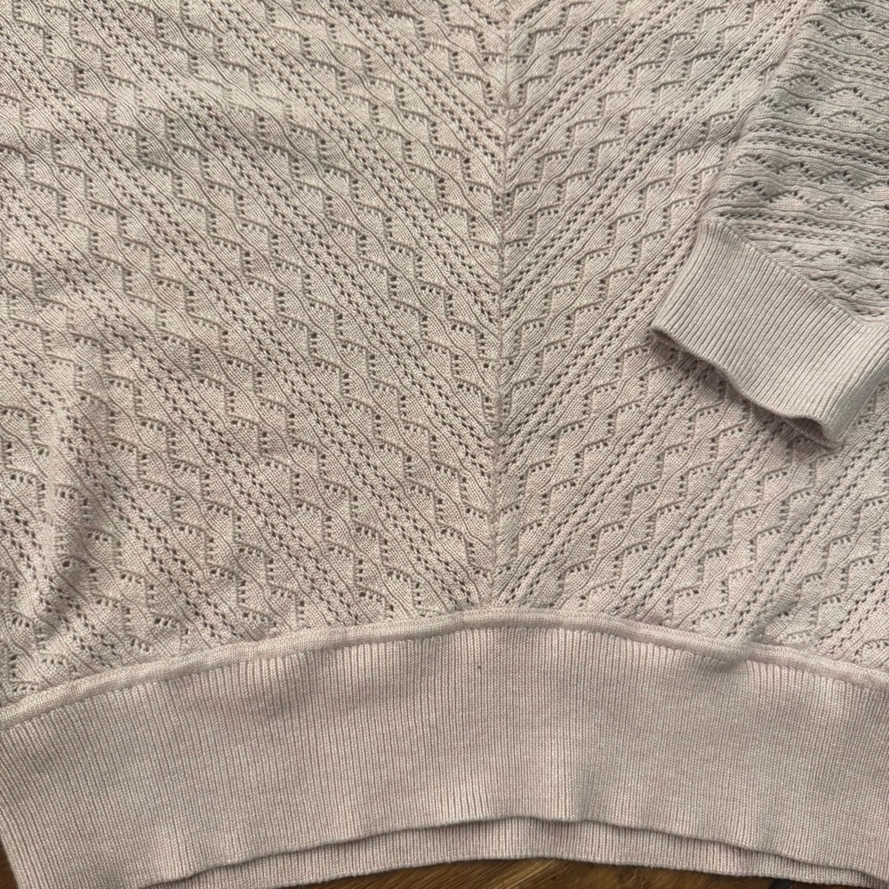 Women's Light Pink Sweater - Picture 5 of 8